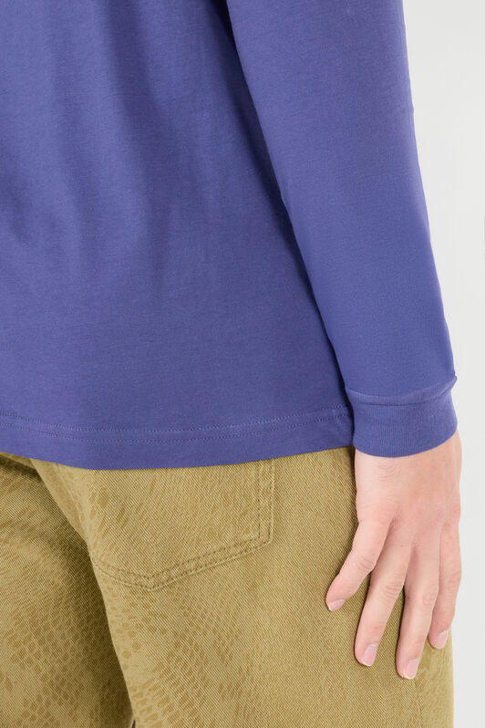 RC Long-Sleeved T-Shirt With Logo Navy POT61B-JD060