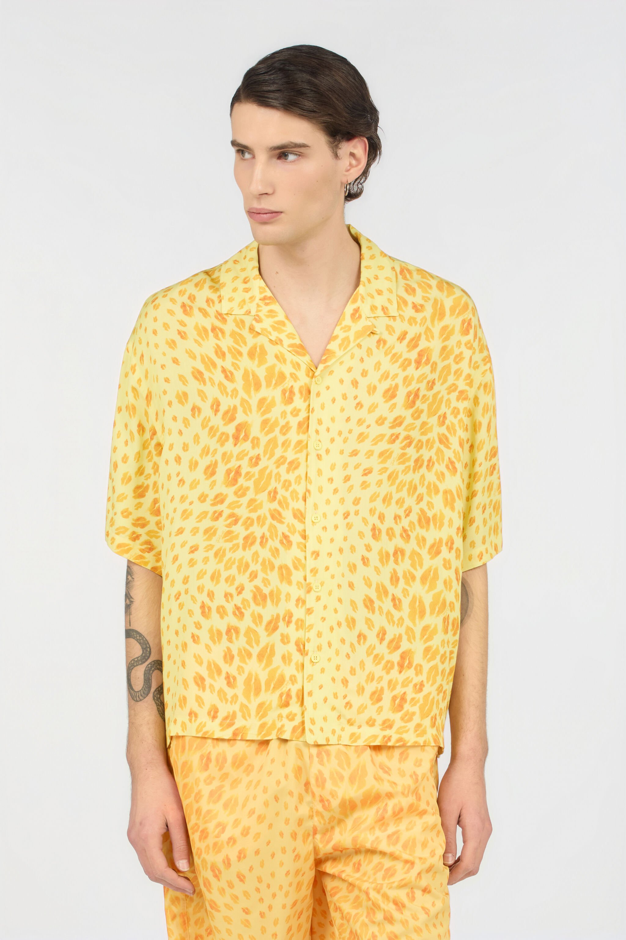 JC Camicia Stampa The Jaguar Kiss 644 POP CORN + 582 A WFM005-WF153