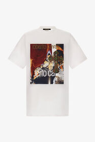 ${brand} T-shirt with printed logo ${colorDescription} ${masterID}