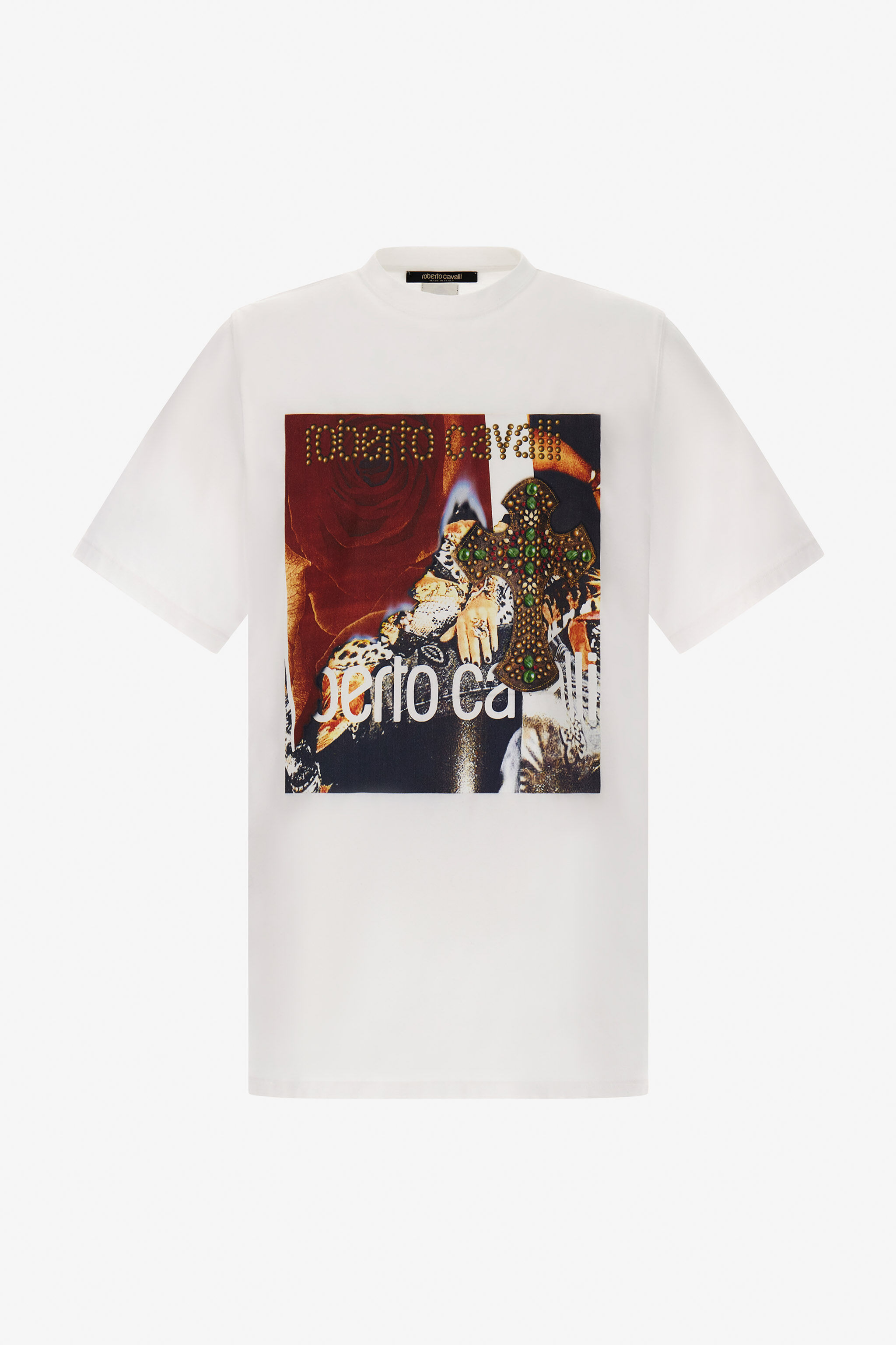 RC T-shirt with printed logo White TRT61E-JD060
