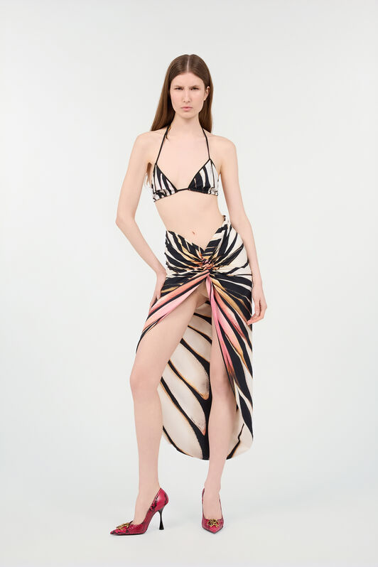RC Sarong With Ray Of Pink Print Pink VKW016-HVM33