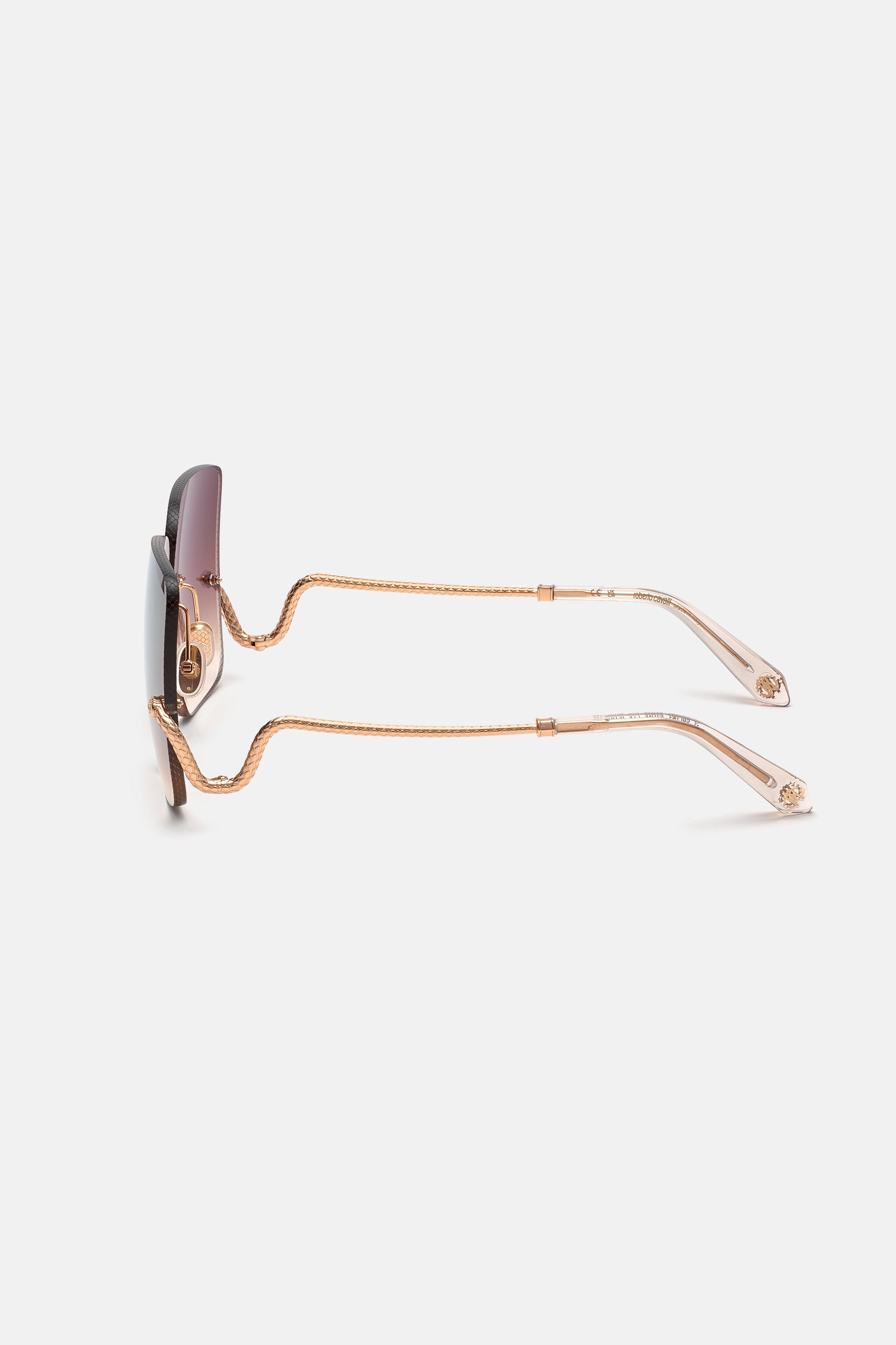 RC Sunglasses Roberto Cavalli - Snake Collection SHINY COPPER GOLD SALD31-ID132