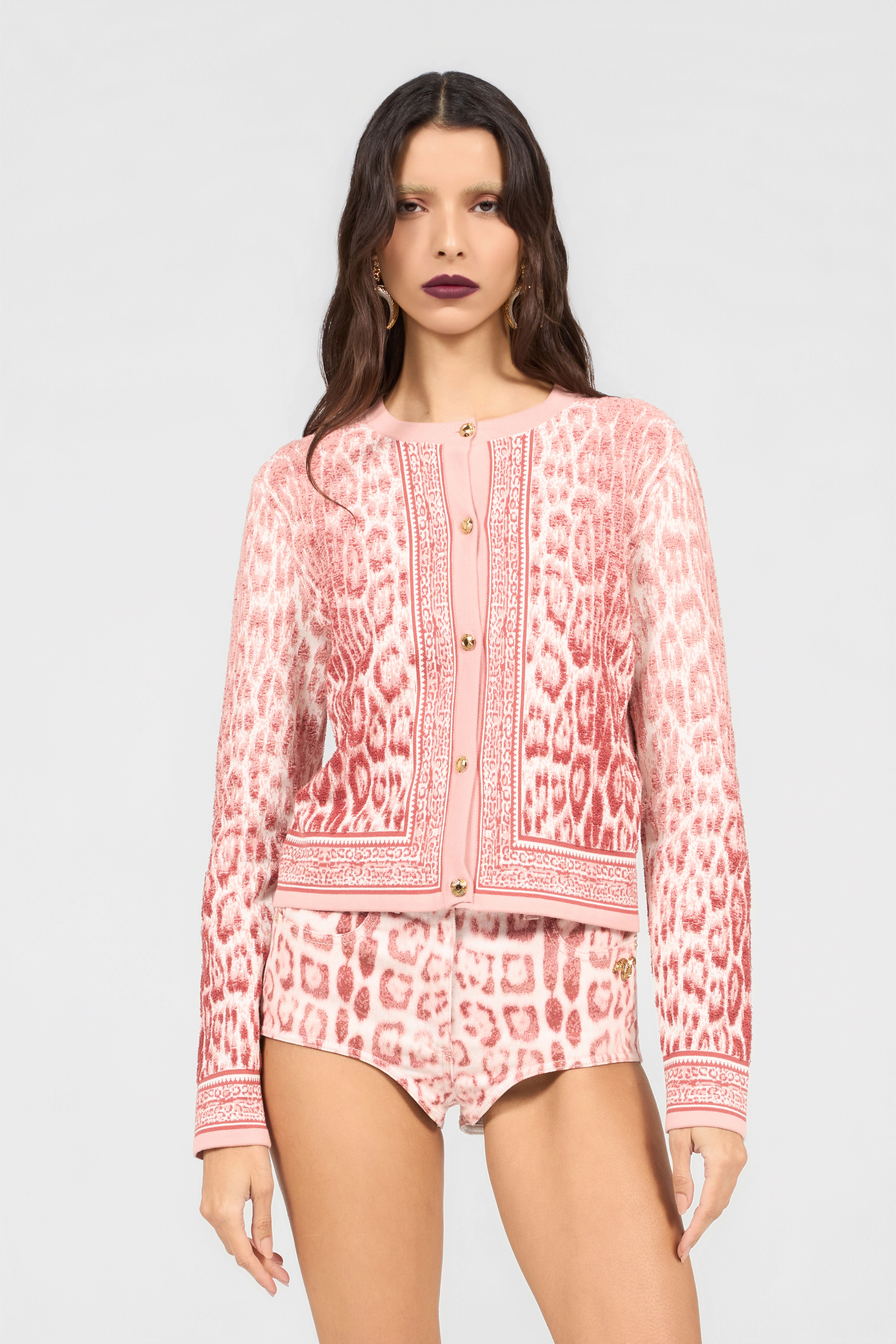 RC Jaguar Pink Cardigan PINK XQM903-MA018