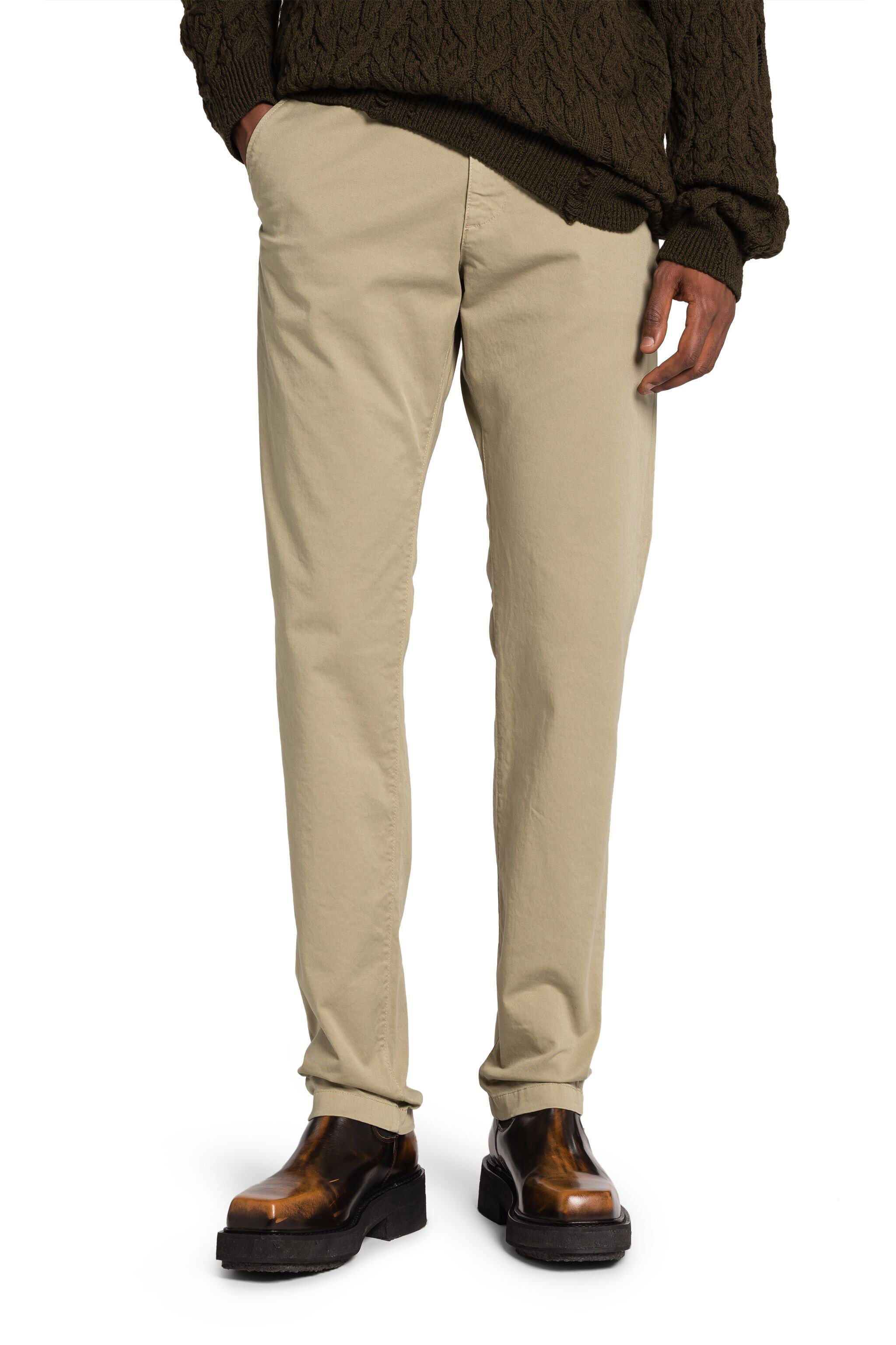 RC Slim-Fit Chinos MILITARY GREEN KOT20A-CE048