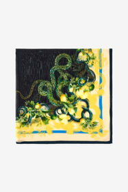 ${brand} Lemon print scarf ${colorDescription} ${masterID}
