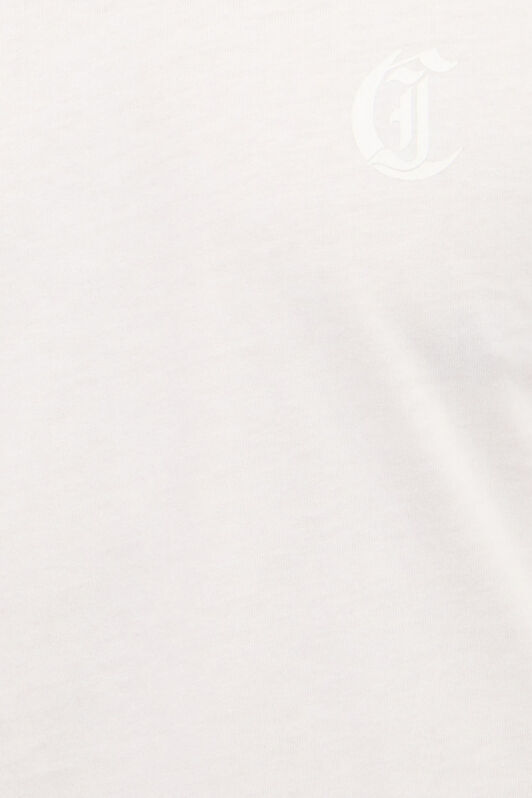 JC T-Shirt Con Monogram JC WHITE UFU003-UF095