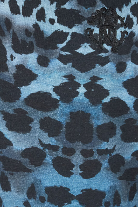 RC Jaguar Skin print T-shirt BLUE OOT60J-JFO63