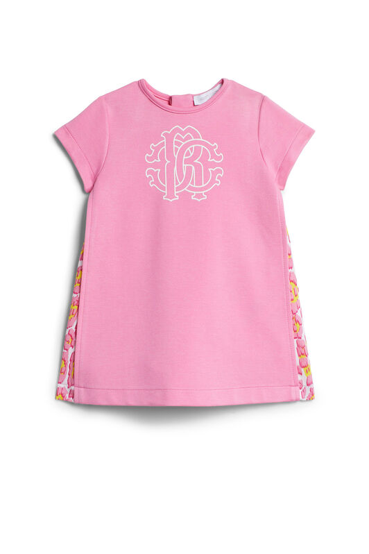 JU Pink logo jersey dress JU Pink logo jersey dress AURORA PINK IJT168-JT023