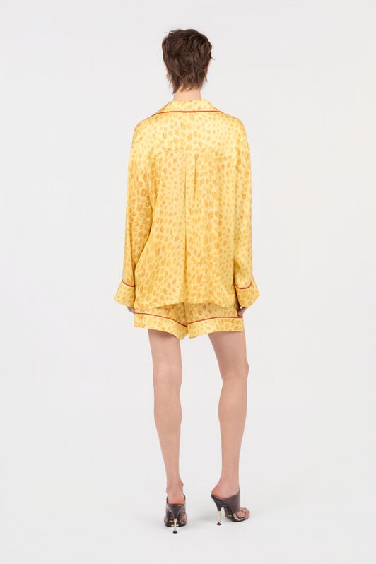 JC The Jaguar Kiss Print Shirt POP CORN WFT256-WF654