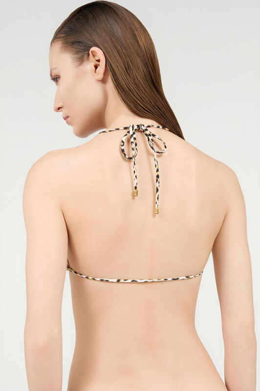 RC Top Bikini Stampa Pop Jaguar YELLOW/BLACK WQW013-HVR30