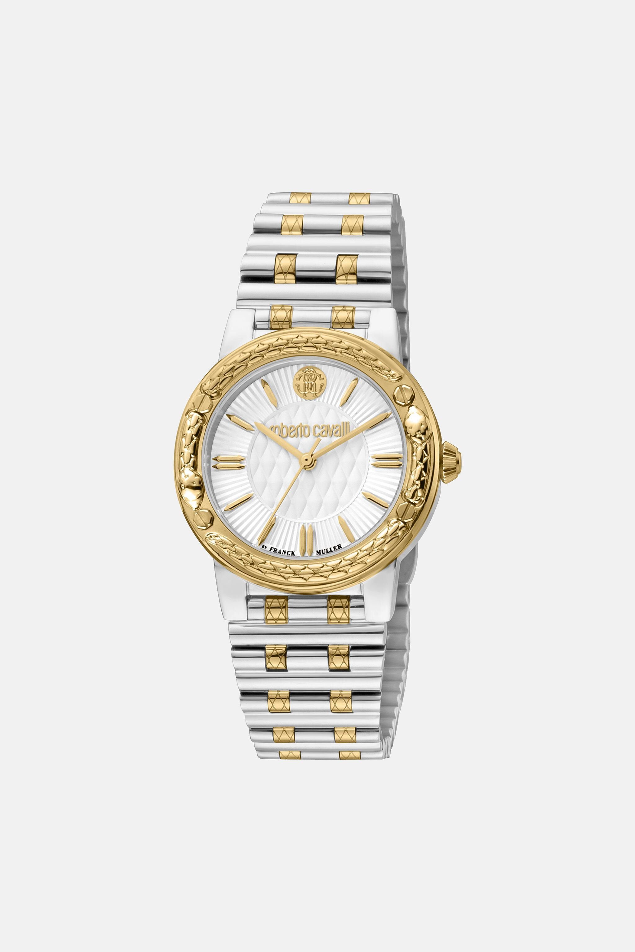 RC OROLOGIO DA DONNA ROBERTO CAVALLI BY FRANCK MULLER Argento/Oro PG0046-PG289