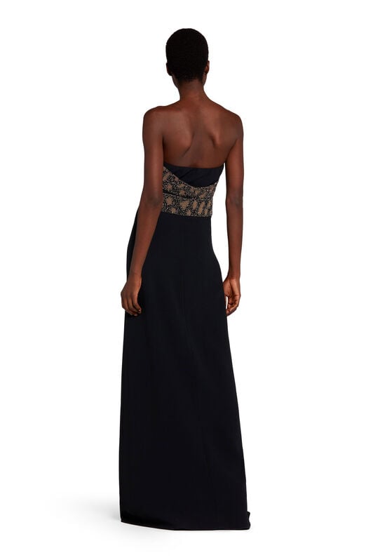 RC Bead-Embellished Maxi Dress RC Bead-Embellished Maxi Dress Black GWR157-HR005