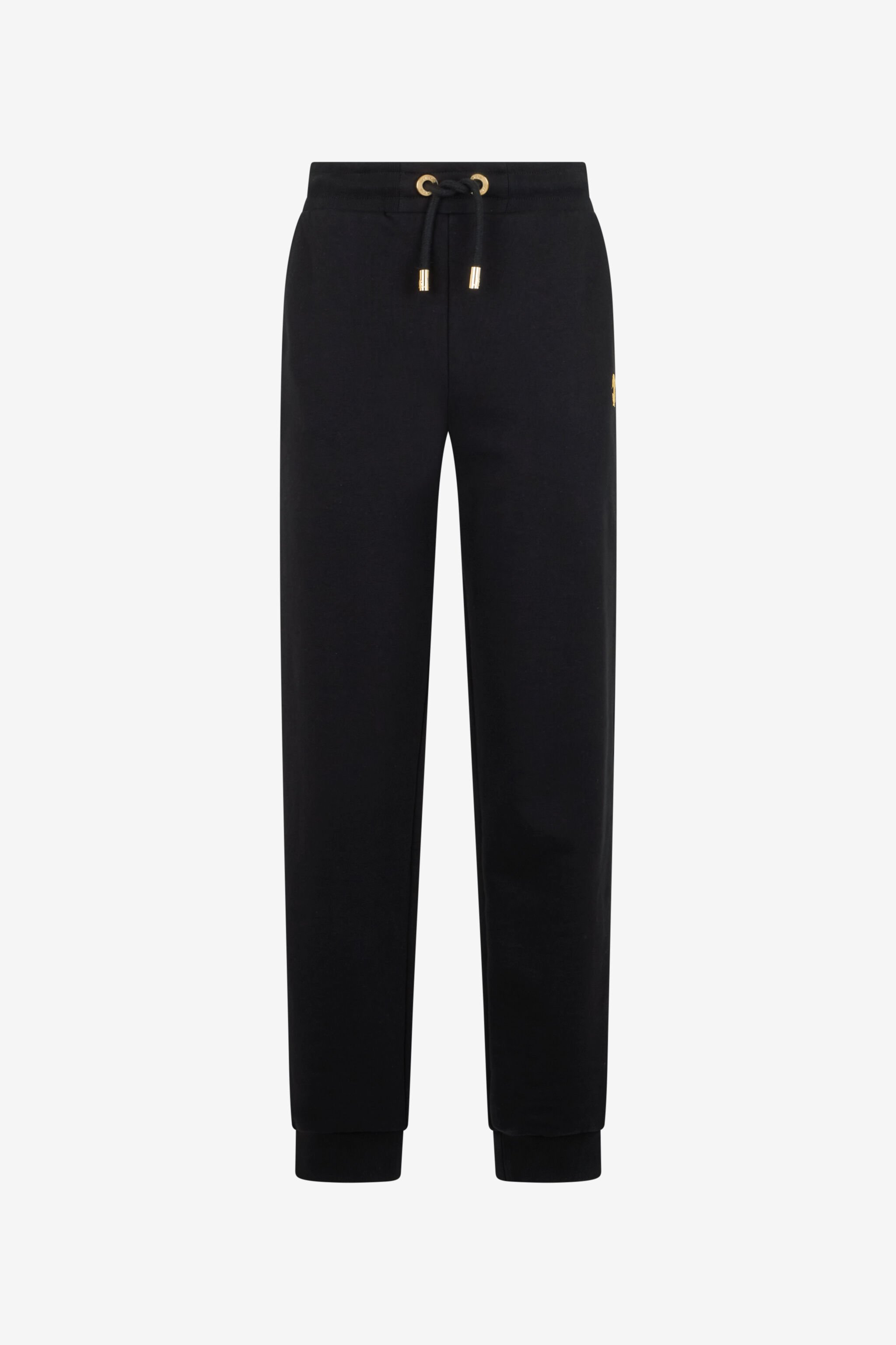 RC Joggers Noirs en Coton avec Monogram RC BLACK SOT20G-CF008