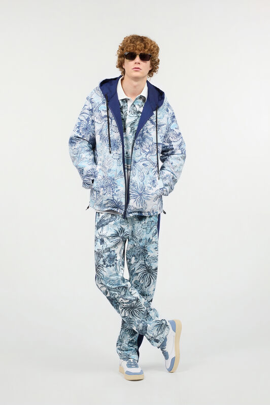 JC Reversible Hooded Sweatshirt Dark blue UFT076-UF114