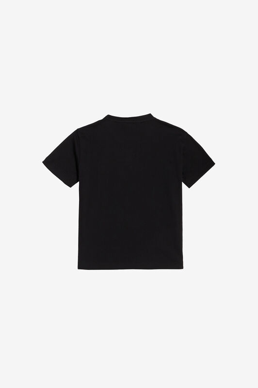 JU Camiseta Con Monograma RC Y Logotipo Negro UJT60M-JD001