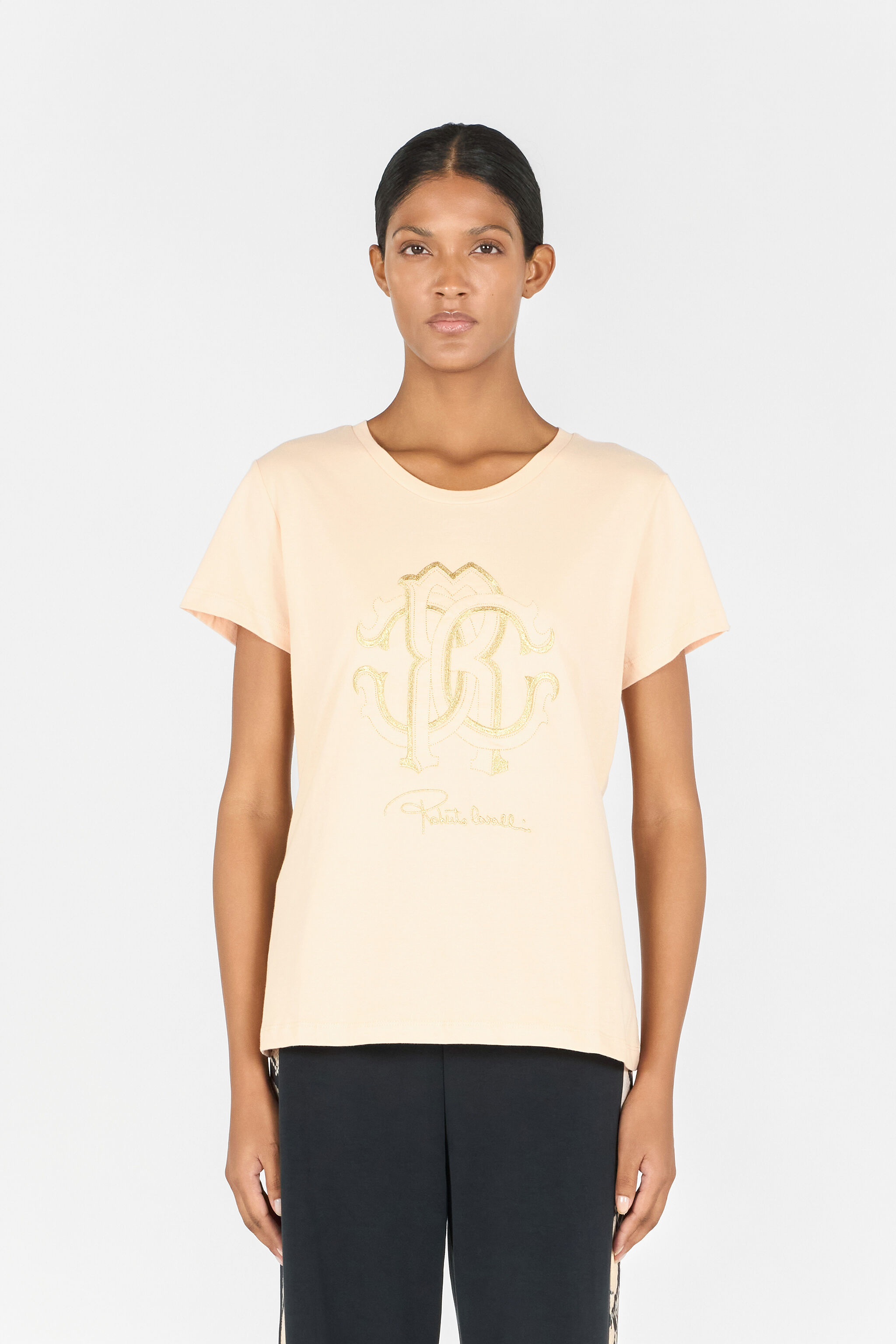 RC Monogram RC T-shirt ROSE OOT60B-JD060