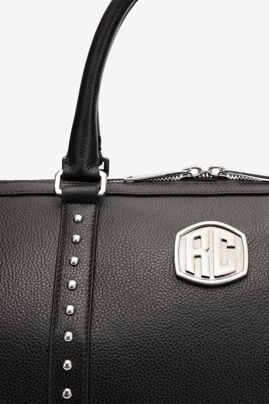 RC Travel Bag in Tumbled Leather Black VRB009-PZB05