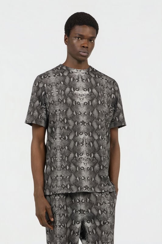 RC Python Print T-Shirt PYTHON DARK GREY SOT60L-JD020