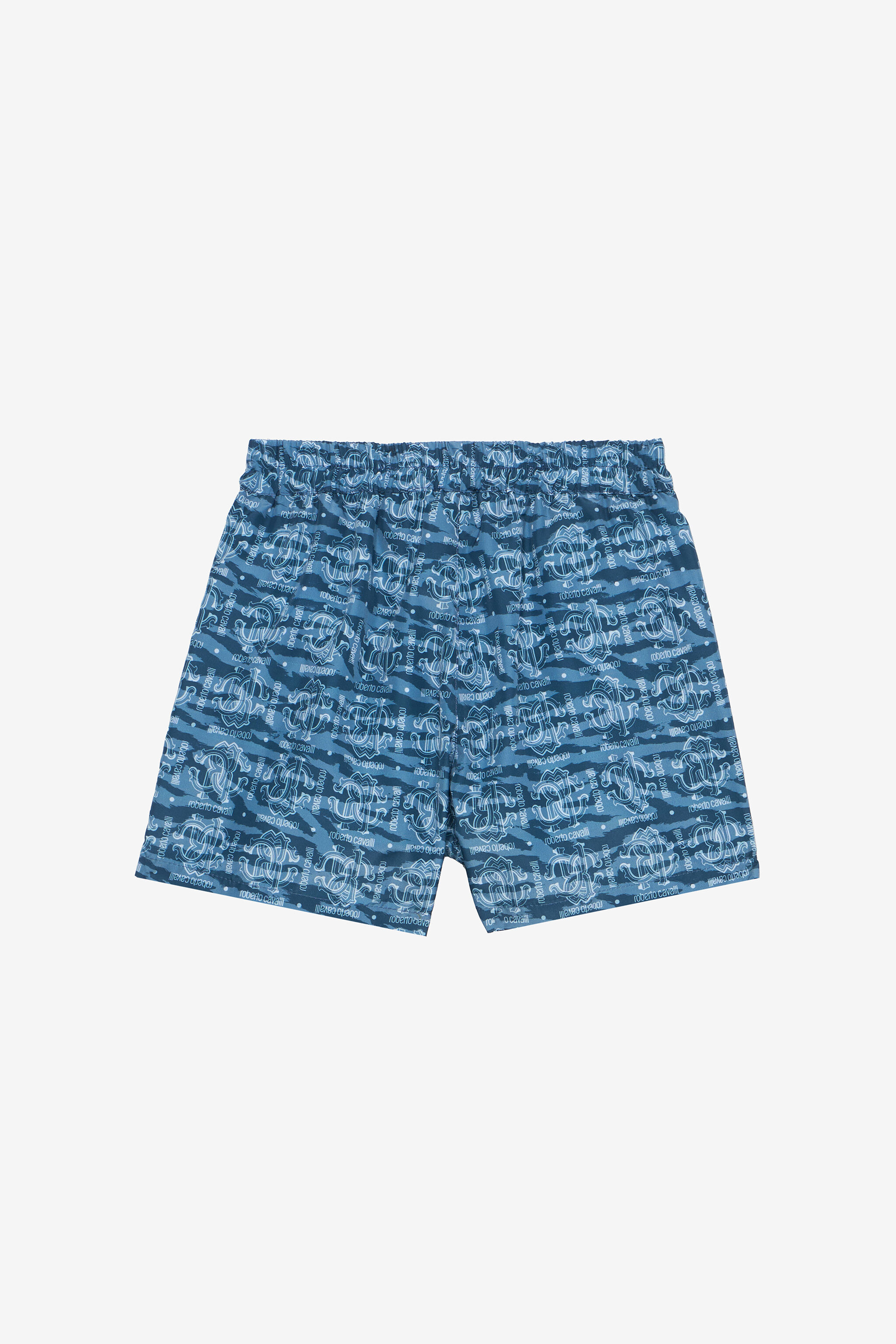 JU Short De Bain Tiger Skin Bleu UJT00A-5RO44