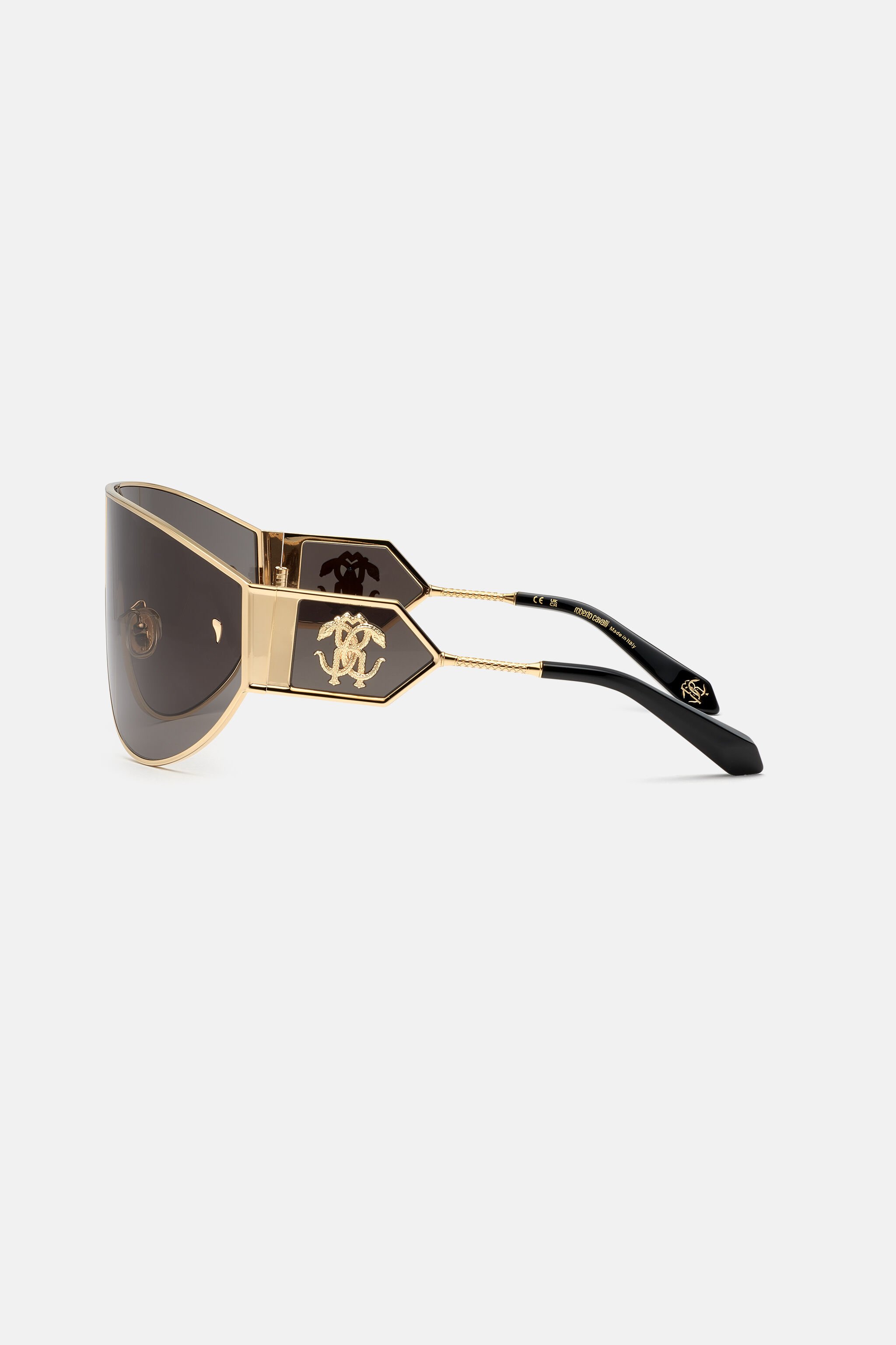 RC Wide mask embellsihed by two small fangs Roségold ALD027-ID185
