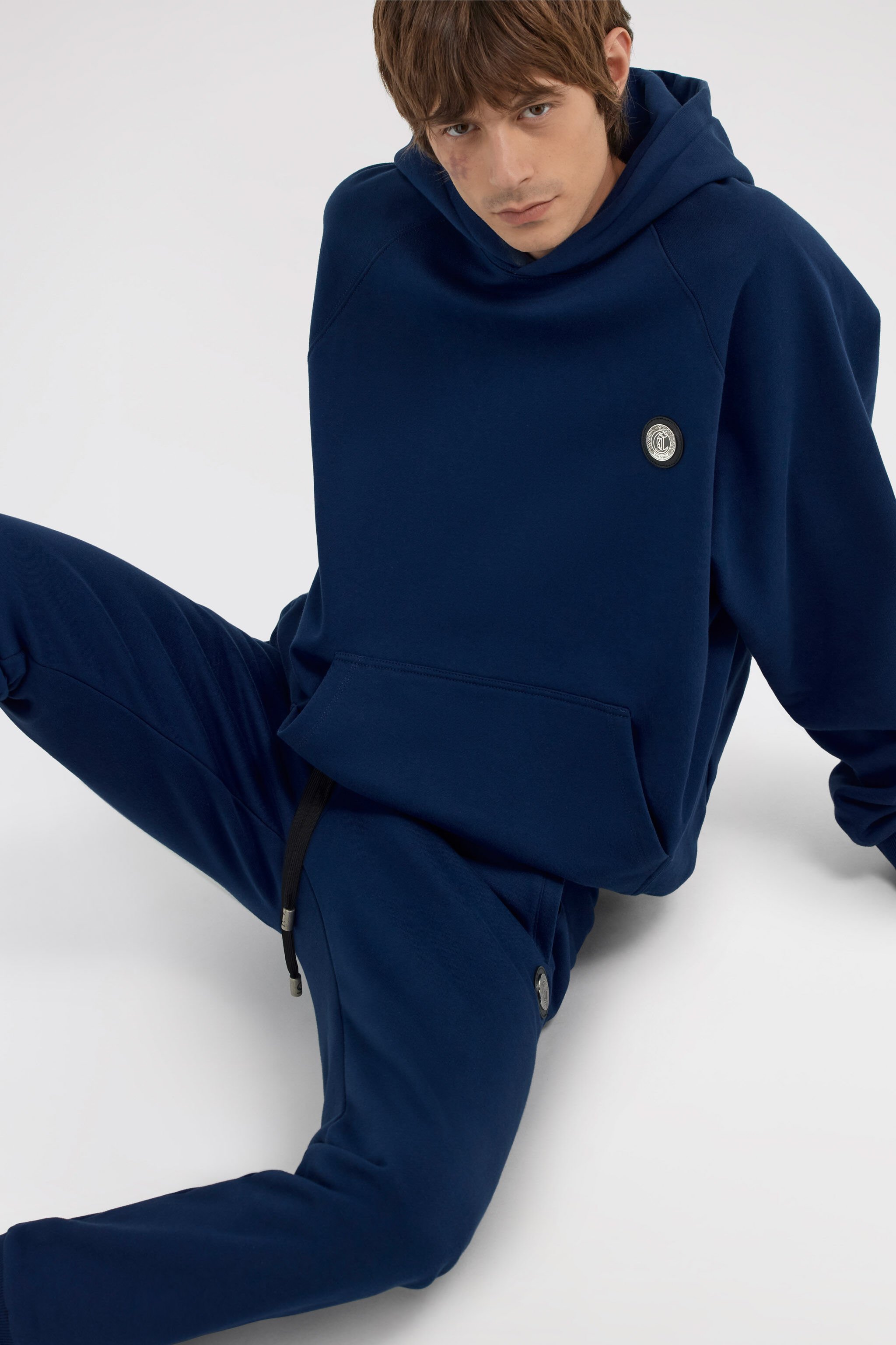JC Pantaloni Just Cavalli Blu scuro TFT007-TF008