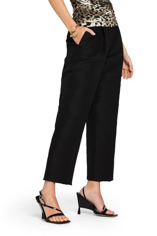 RC Wide-Leg Trousers RC Wide-Leg Trousers Black HQT211-WC012