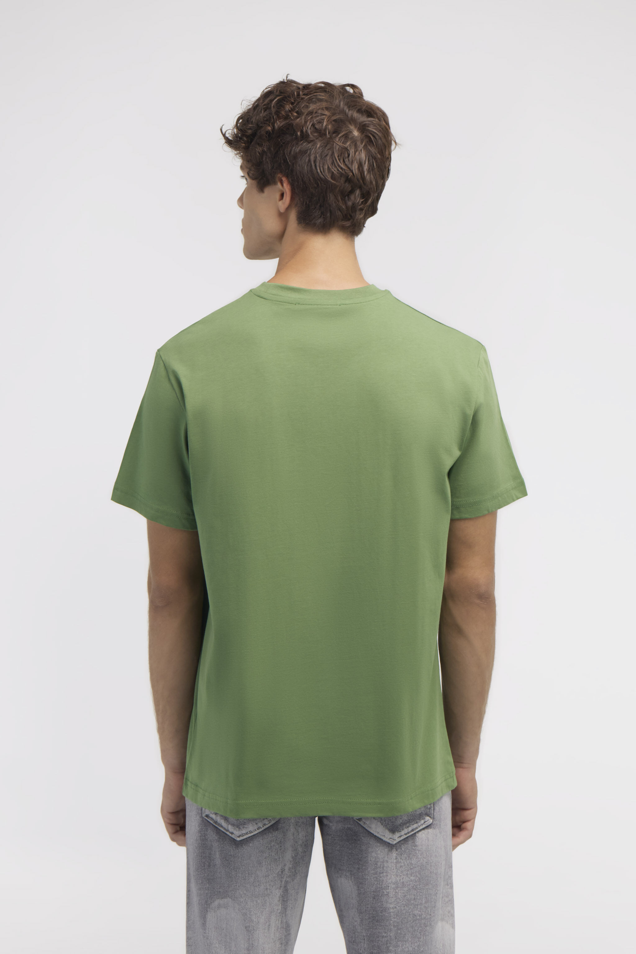RC T-shirt con Monogram RC Verde NOT60L-JD060
