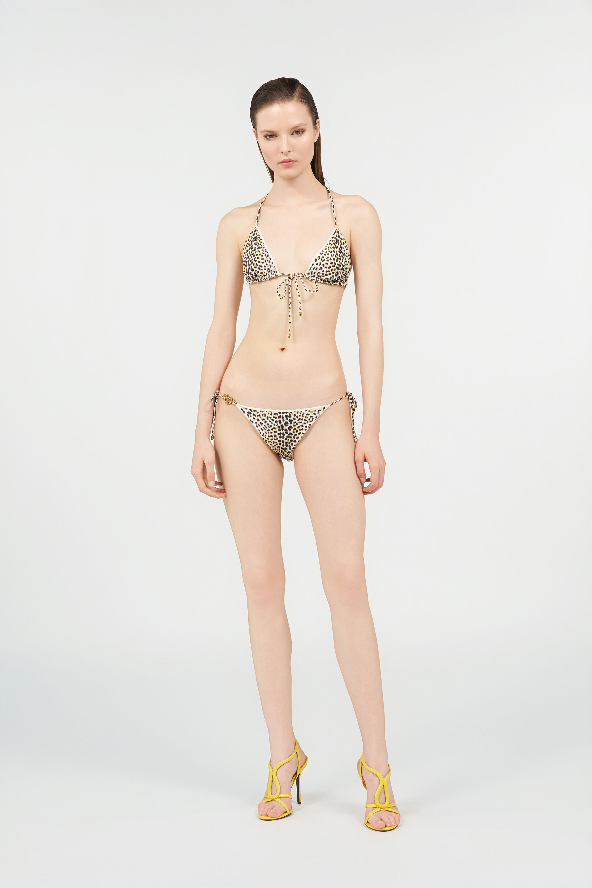 RC Slip Bikini Stampa Pop Jaguar YELLOW/BLACK WQW012-HVR30