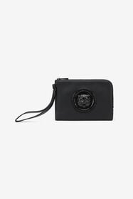 JC Portefeuille avec motif tigre embossé BLACK Q62349-Q1252