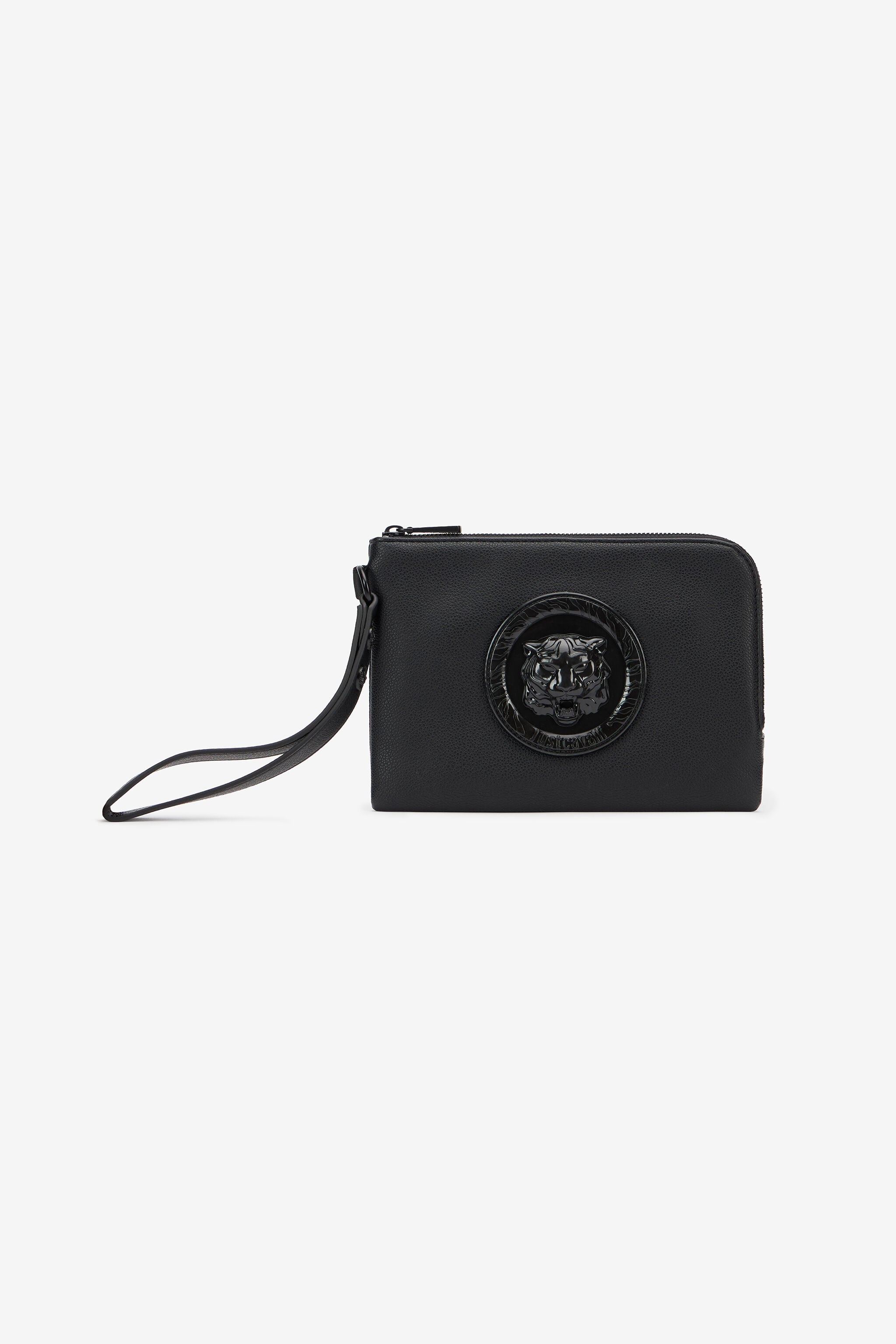 JC Portefeuille avec motif tigre embossé JC Portefeuille avec motif tigre embossé BLACK Q62349-Q1252