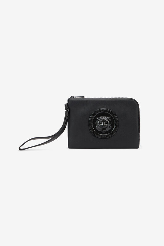 JC Portefeuille avec motif tigre embossé JC Portefeuille avec motif tigre embossé BLACK Q62349-Q1252