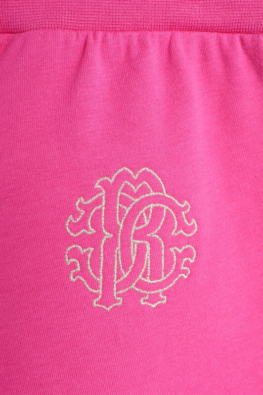 JU Pantalon de survêtement rose à logo FUCHSIA JJT215-CF027