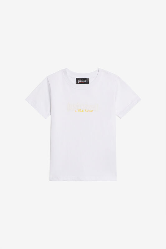 JC Weißes T-Shirt Mit Logo WHITE WFT60A-JD060