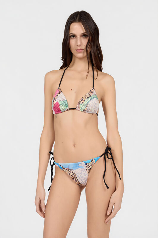 JC Multicolor Flower Print Bikini MULTICOLOR SCURO UFM019-UF269