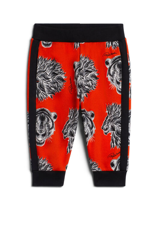 JU Panther Medley print trackpants JU Panther Medley print trackpants RED/BLACK IJT289-HUQ92