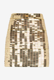 ${brand} Minigonna Con Applicazioni Dorate ${colorDescription} ${masterID}