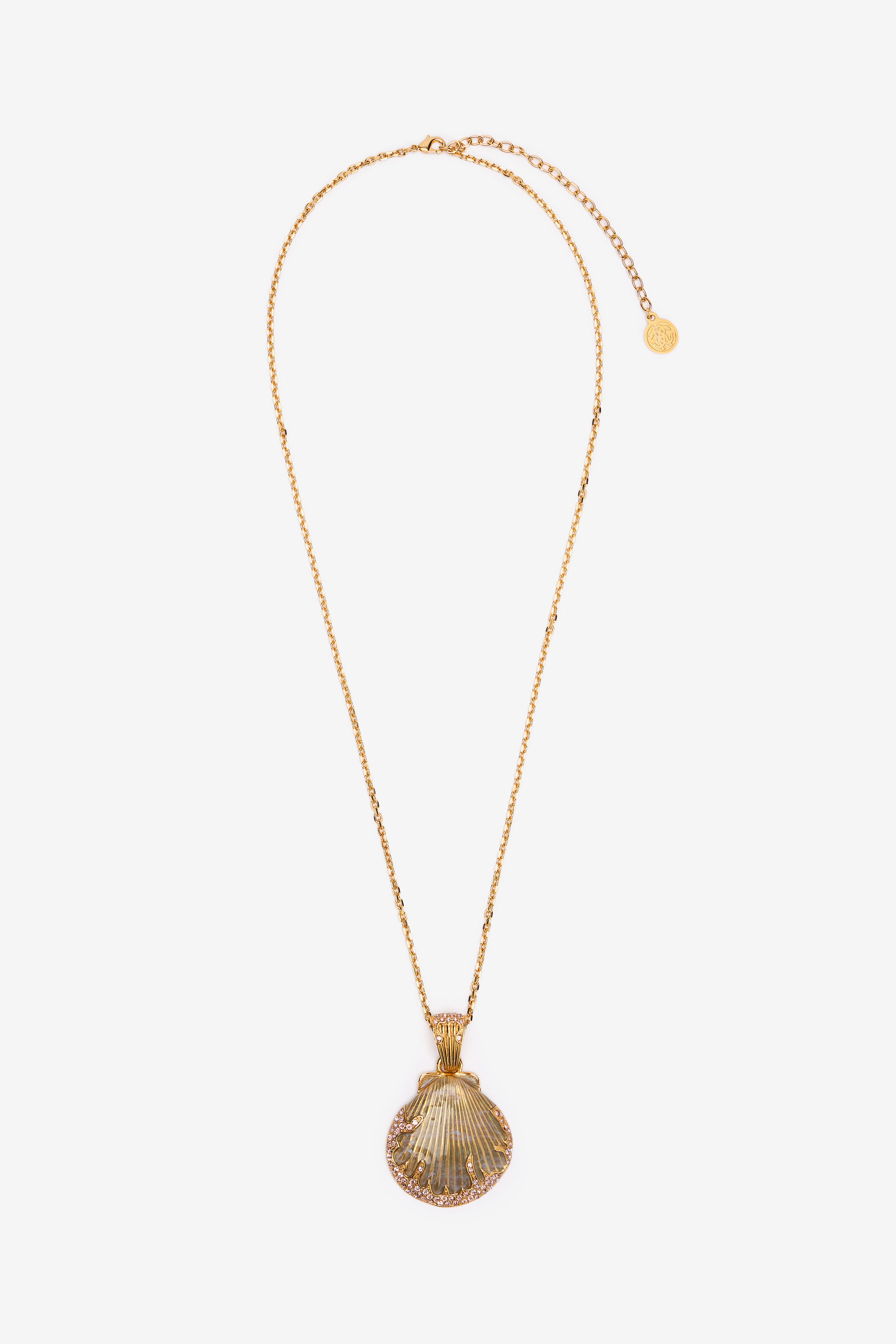 RC Necklace With Shell Pendant Gold UWG017-AM072