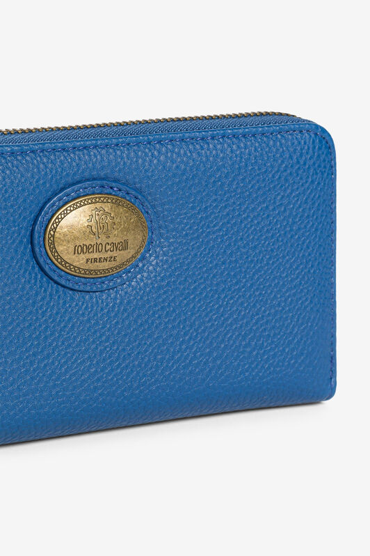 RC Portafoglio con Monogram RC e zip RC Portafoglio con Monogram RC e zip Blu JSA002-AB001