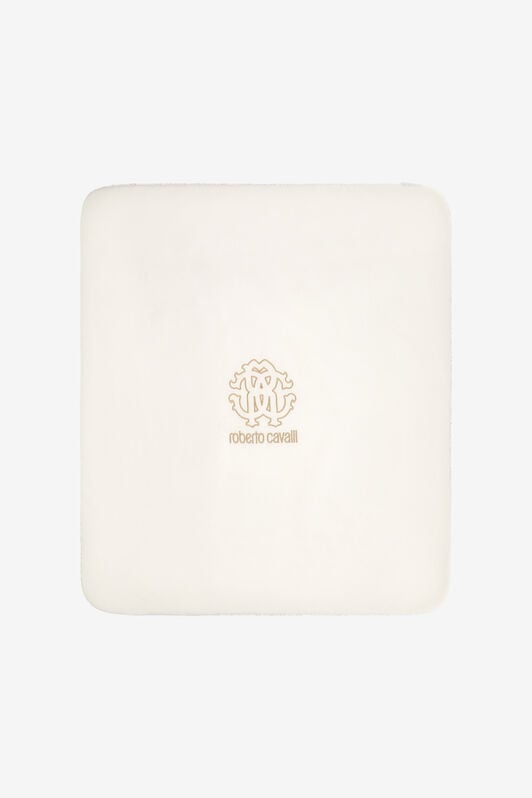 JU Logo print baby blanket JU Logo print baby blanket Oro SJT833-JD001