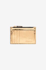 ${brand} Metallic Snake-Scale Card Holder ${colorDescription} ${masterID}
