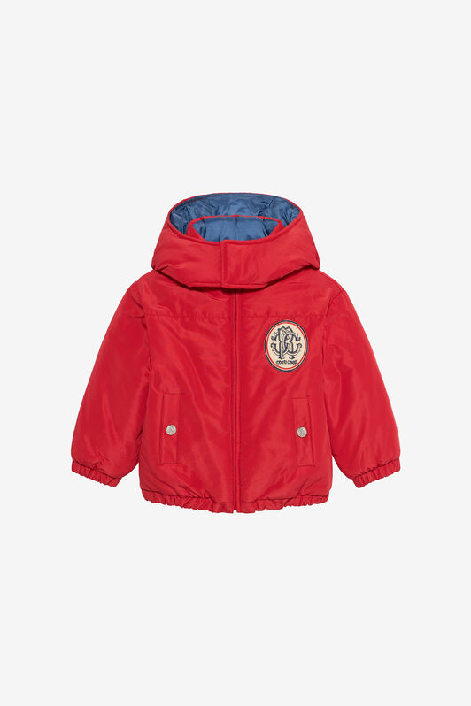 JU Red Jacket with RC Monogram Patch RED VJT404-SB005