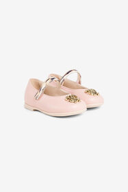 JU Mirror Snake Mary Jane Shoes Rosa PJT896-JFF13