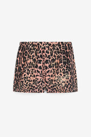 ${brand} Logo-Embroidered Leopard-Print Shorts ${colorDescription} ${masterID}