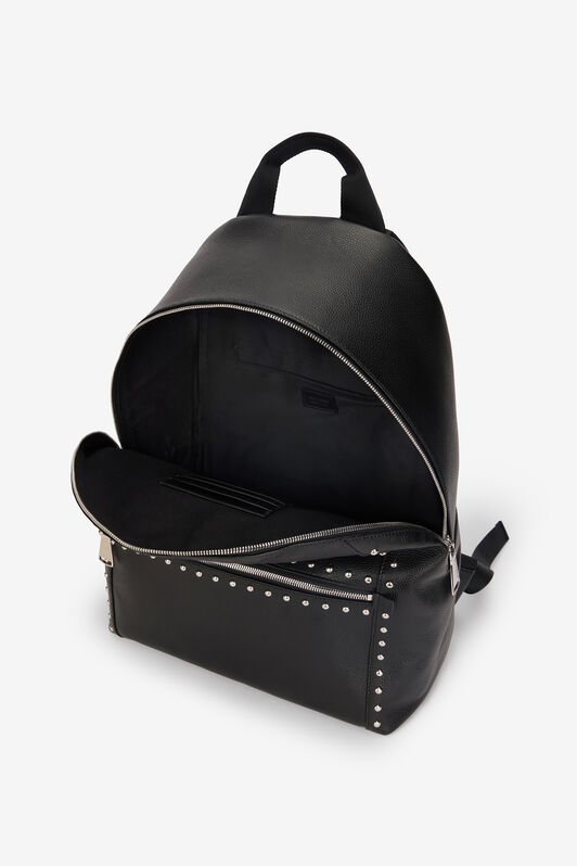 RC Roberto Cavalli Studded Leather Backpack RC Roberto Cavalli Studded Leather Backpack BLACK VRB008-PZB05