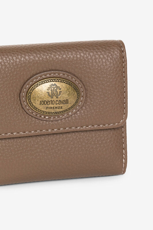 RC RC Monogram Tri-Fold Wallet Light Brown JSA003-AB001