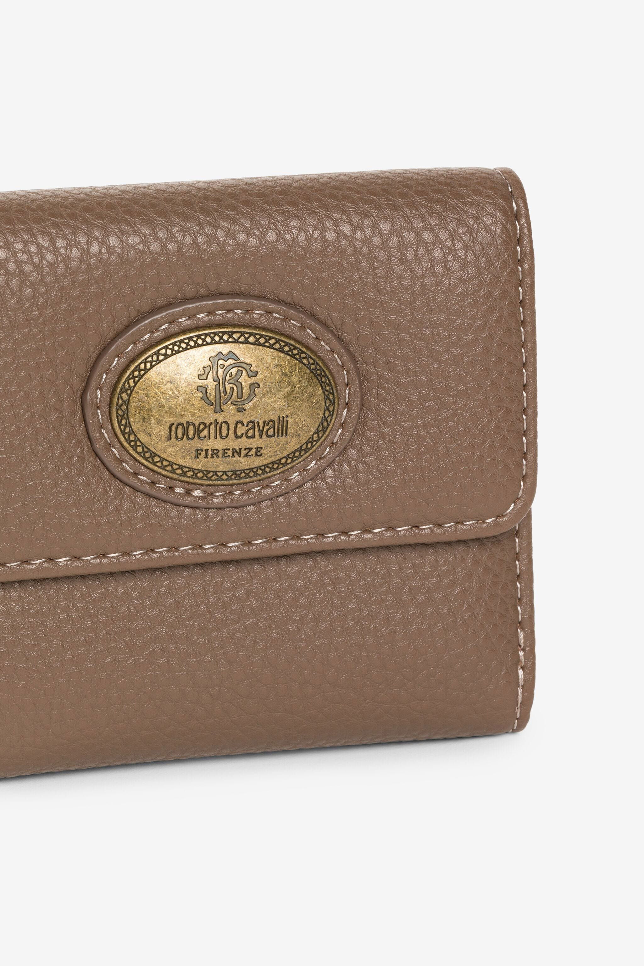 RC RC Monogram Tri-Fold Wallet Light Brown JSA003-AB001
