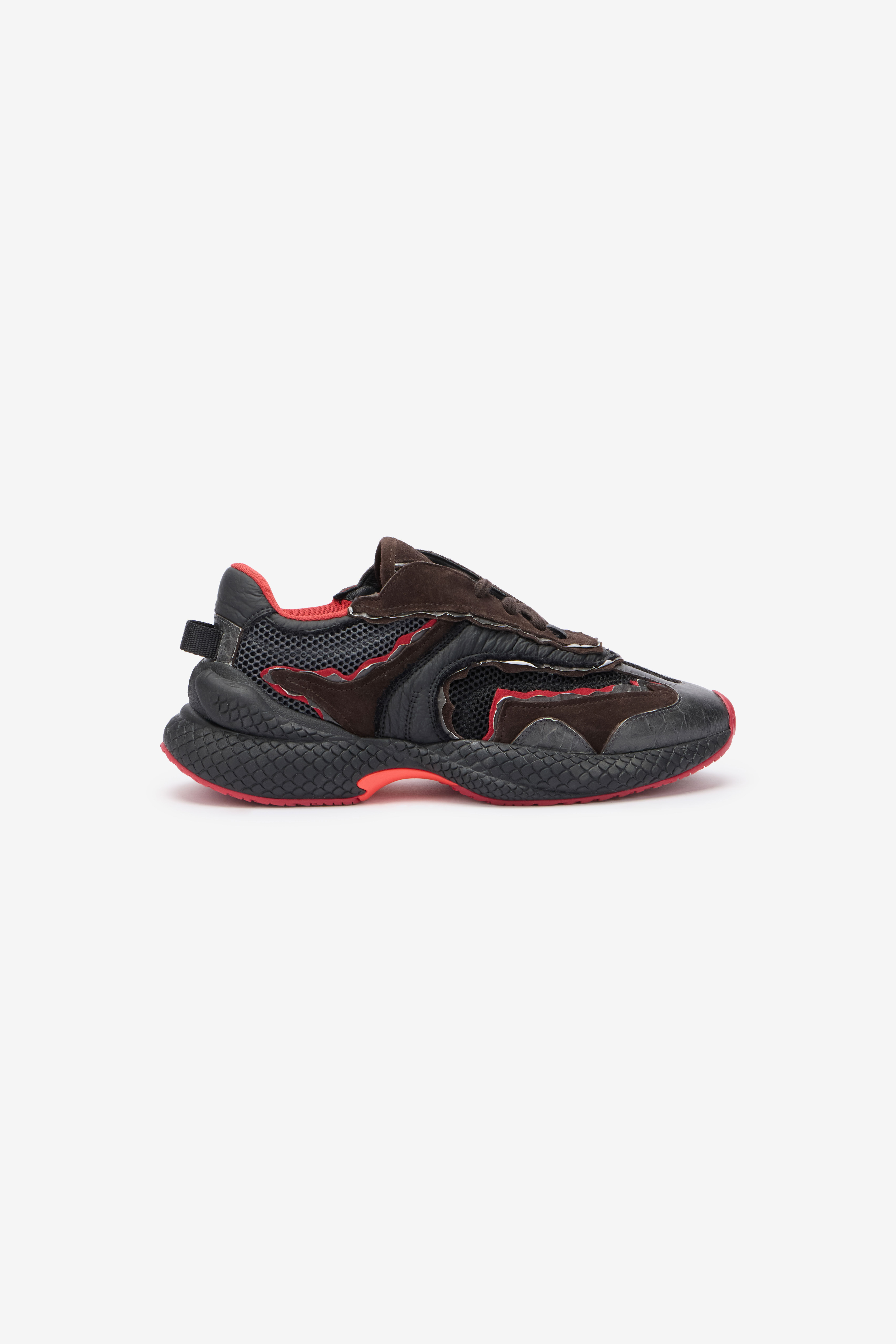 RC Pompei Sneakers NERO/ROSSO VQS200-PZS69