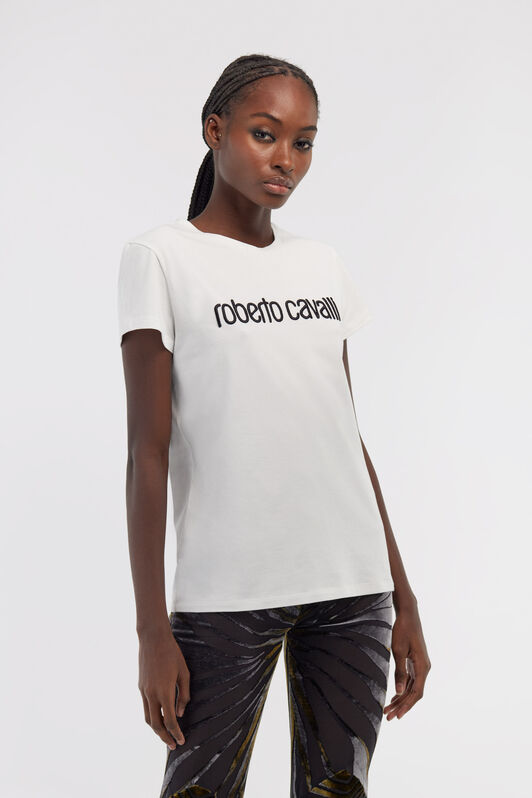 RC Logo t-shirt Weiß SKT60B-JD061