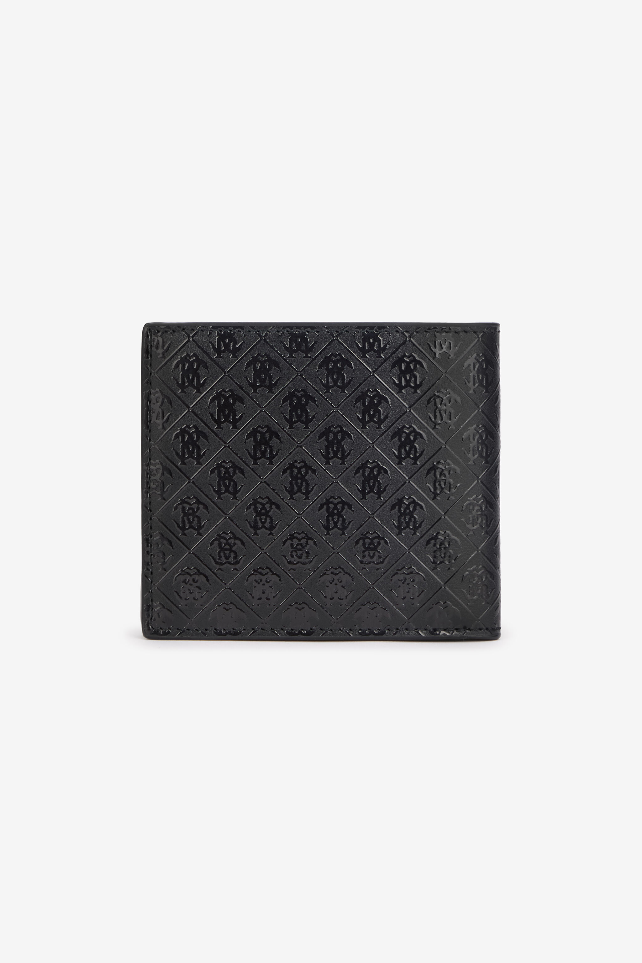 RC Bi-Fold Wallet with Mirror Snake Monogram Noir VRA008-PZS76