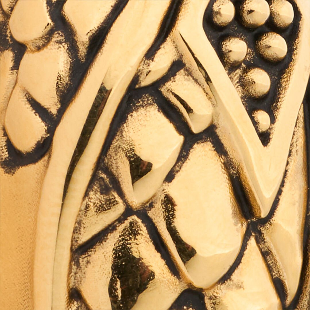 RC Antiqued Gold and Black Necklace with Snake Head RC Antiqued Gold and Black Necklace with Snake Head OLD GOLD/BLACK WWG005-AM061